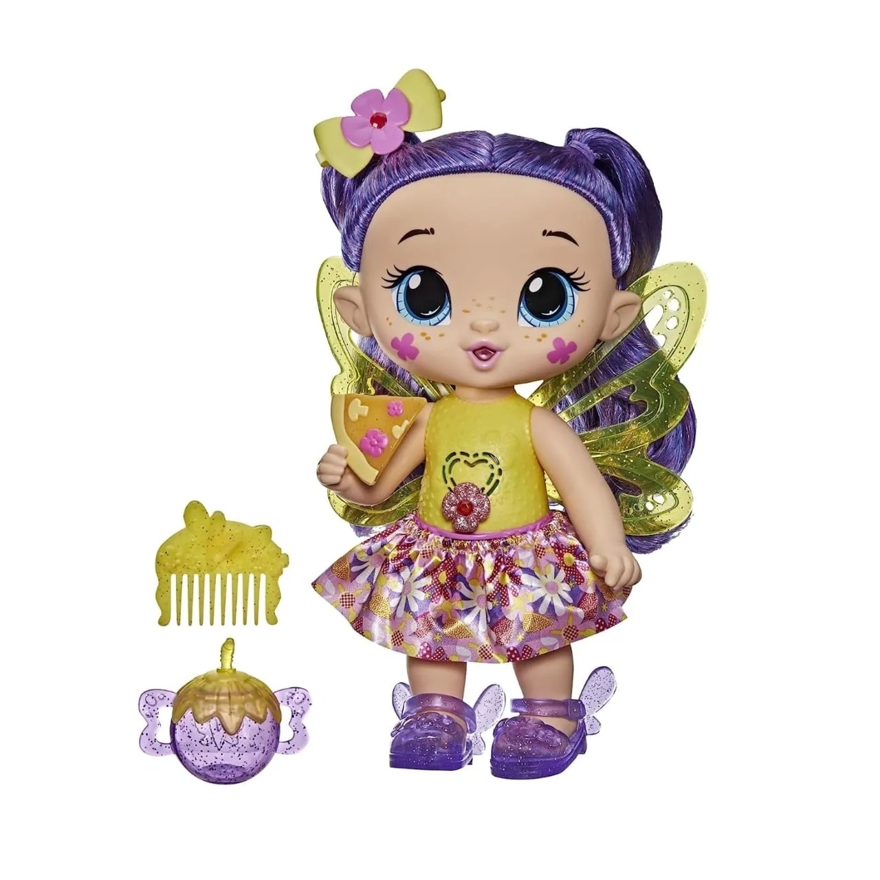 Baby Alive Glo Pixies Muñeca, Siena Sparkle, Juguete